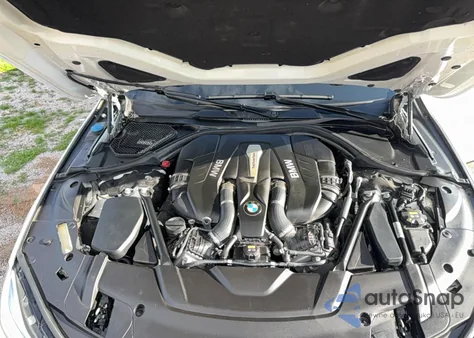 2017 BMW 750 I z USA, uszkodzony, nr VIN WBA7F0C3XHGM21856